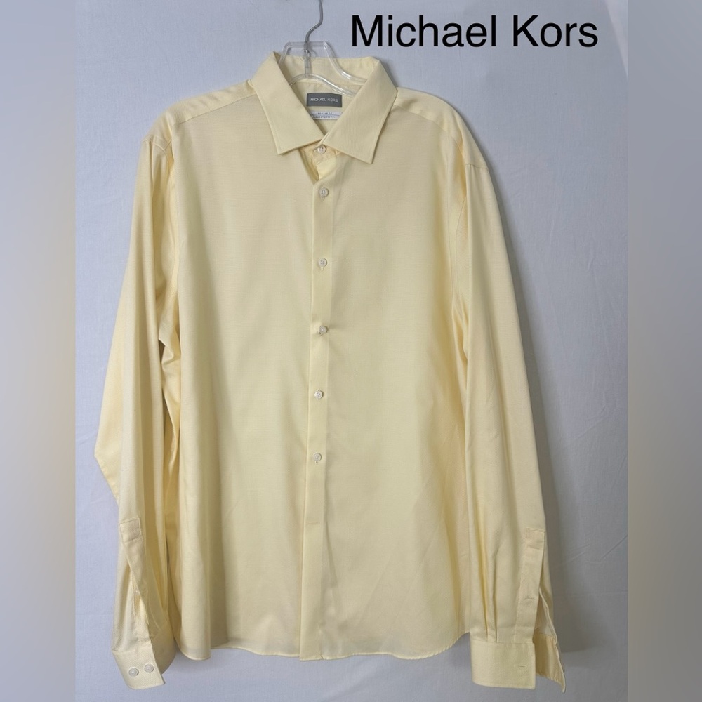 Michael Kors Regular Fit Airsoft Stretch men’s shirt